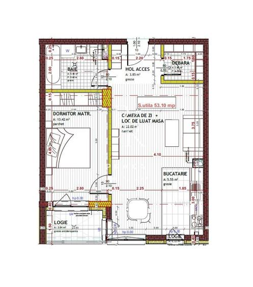 Apartament 2 camere, complex rezidential nou LIFT, parcare, garaj, Tin - 8