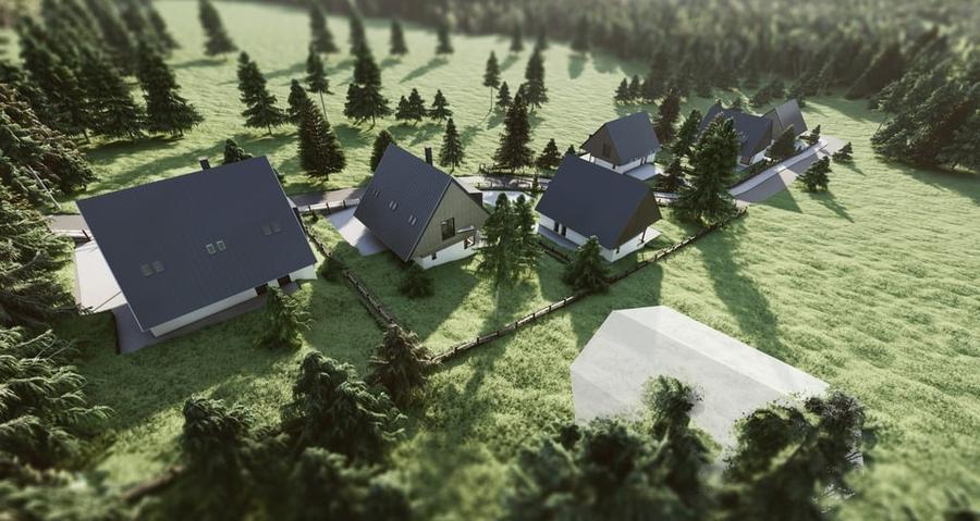 Casă individuală cu 5 camere cu Teren 600 Mp în Mărișel