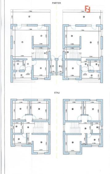 Duplex cu 5 camere cu Canalizare în Dumbrăvița