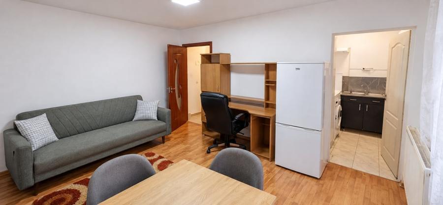 Apartament cu 2 camere semidecomandat, mobilat în Exterior Est