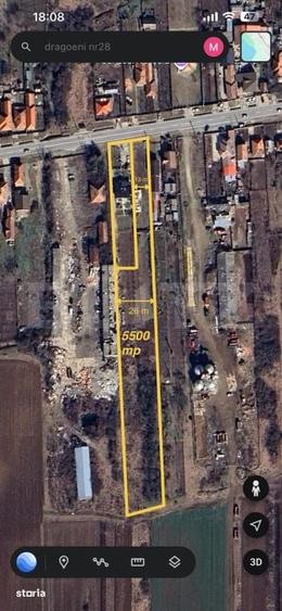 Teren de 5500 mp, în Central