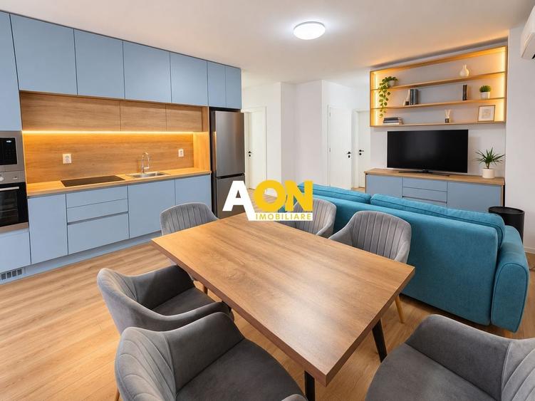 Apartament cu 3 camere decomandat, mobilat în Ampoi 3