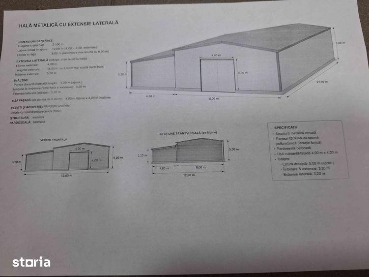 Spațiu comercial, de 254 mp, în Cernele