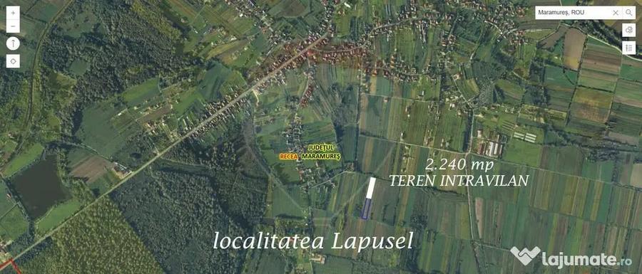 Teren de 2240 mp, în Lăpuș