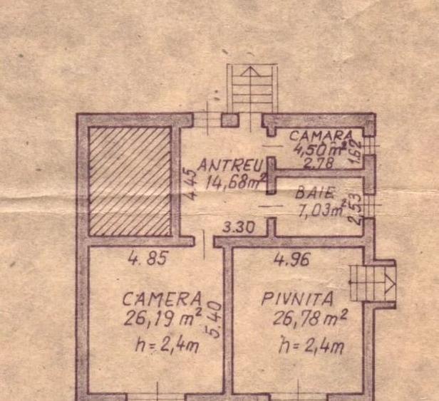 Casă cu 4 camere cu Teren 377 Mp în Central