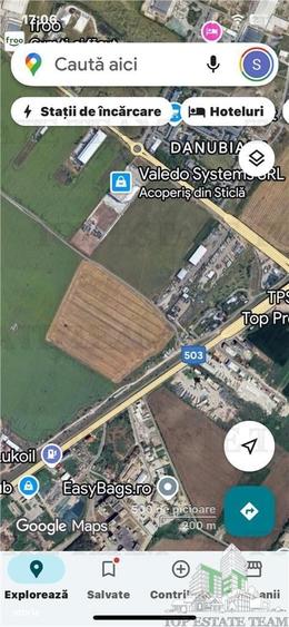 Teren intravilan de vanzare 2.353 mp, investitie pentru constructii in - 1