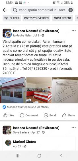 Spațiu comercial, de 75 mp, în Central