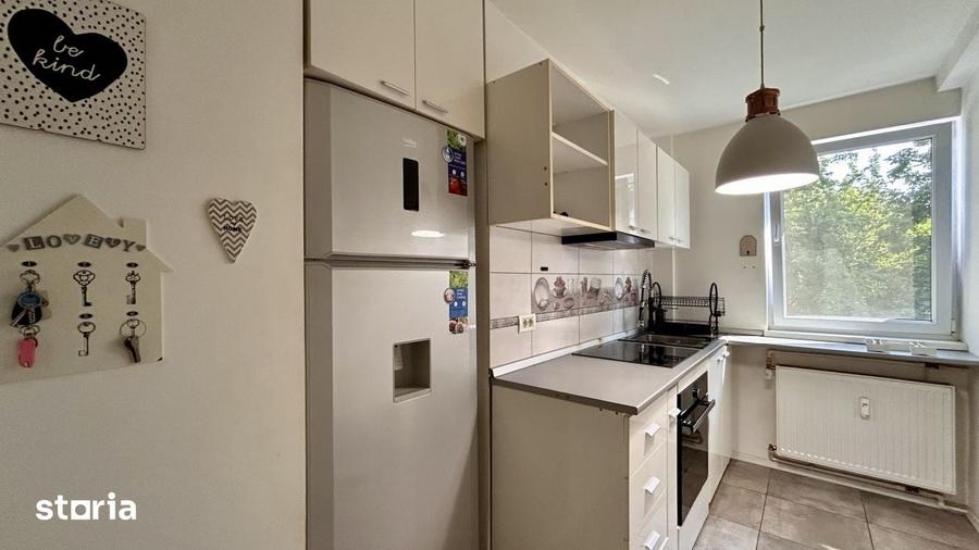 Apartament cu 2 camere semidecomandat în Central