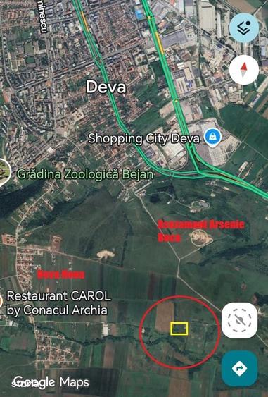 Teren de 7100 mp, în Central