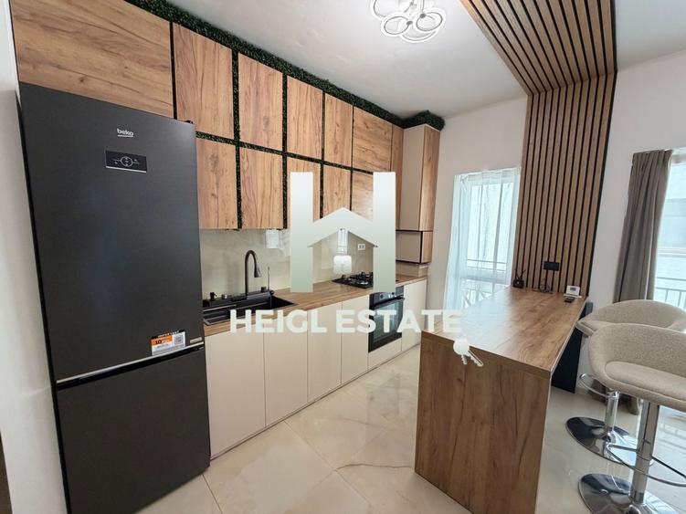 Apartament cu 2 camere semidecomandat, mobilat în Giroc