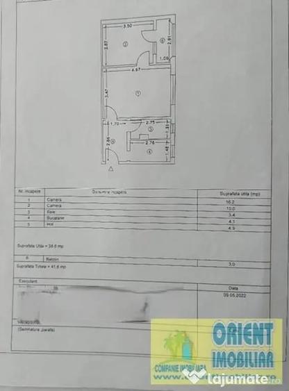 Tomis Nord, de vanzare apartament 2 camere - 1