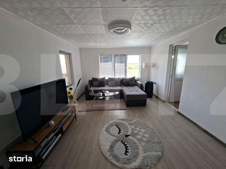 Casă cu 2 camere cu Teren 1234 Mp în Central