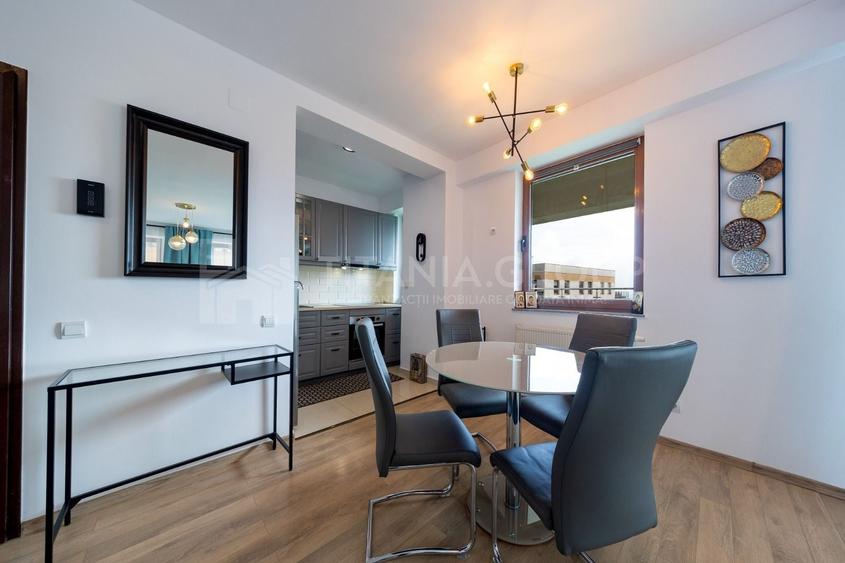 Apartament cu 2 camere semidecomandat, mobilat în Drumul Poienii