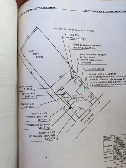Casă cu 3 camere cu Teren 1436 Mp în Apahida