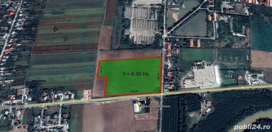 Teren de 43000 mp, în Căzănești