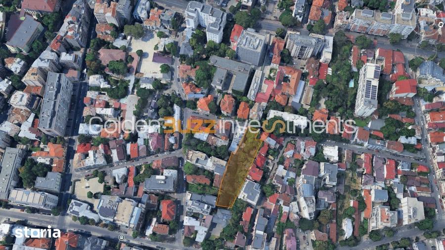 Teren de 1495 mp, în Dorobanți