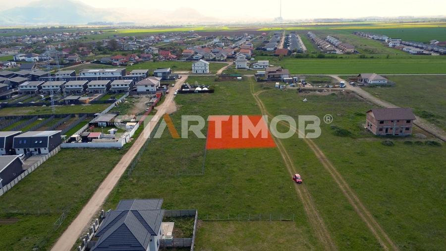 Teren Construcții intravilan de 600 mp, în Tărlungeni