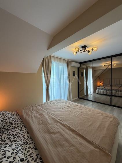 Apartament cu 3 camere semidecomandat, mobilat în Baciu