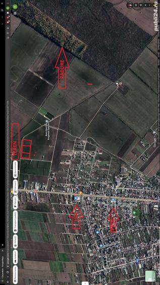 Teren de 2490 mp, în 1 Decembrie