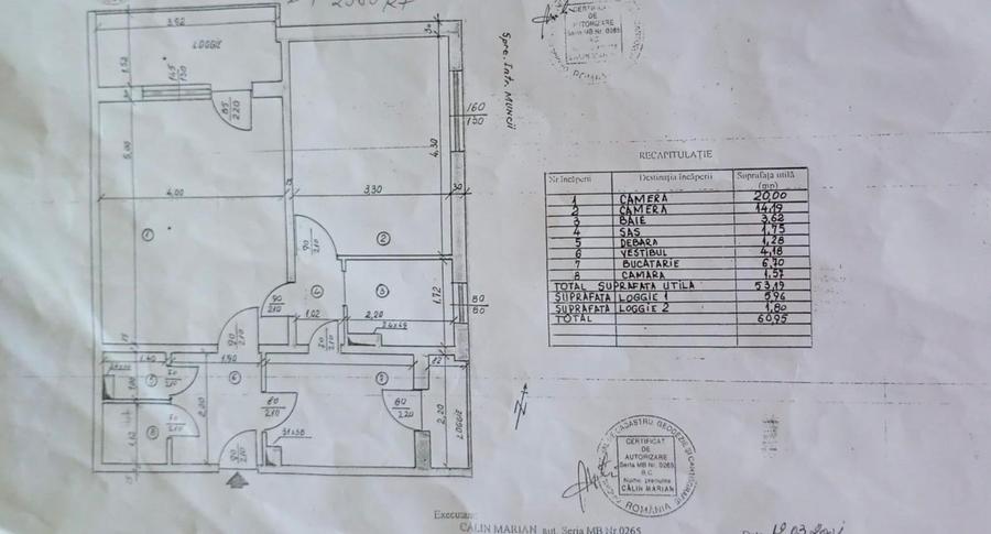Apartament cu 2 camere decomandat în Basarabia