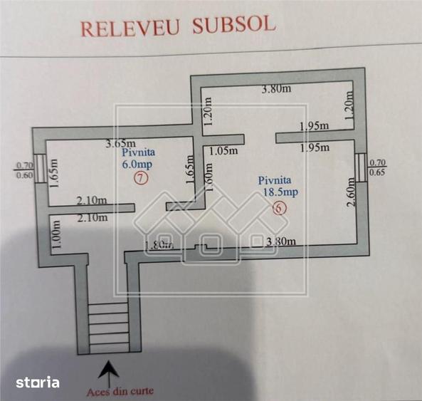 Casa cu curte comuna, 53 mp utili + pivnita amenajata - Piata Cluj - 9