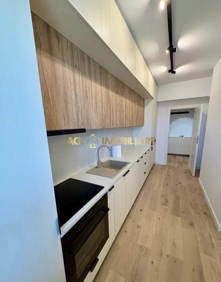 Apartament cu 2 camere semidecomandat, mobilat în Pipera