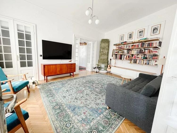Apartament cu 3 camere semidecomandat în Grădina Icoanei