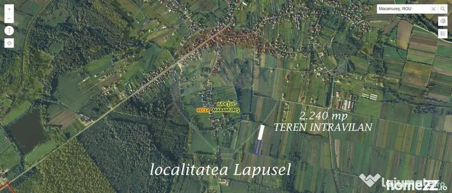 Teren de 2240 mp, în Lăpuș