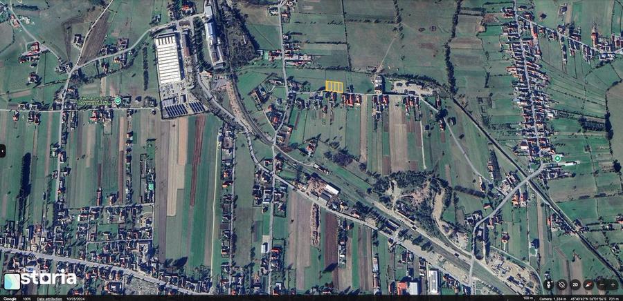 Teren de 500 mp, în Central