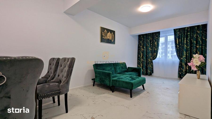 Apartament cu 2 camere, mobilat în Metalurgiei