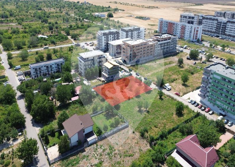 Teren Construcții intravilan de 750 mp, în Popești-Leordeni