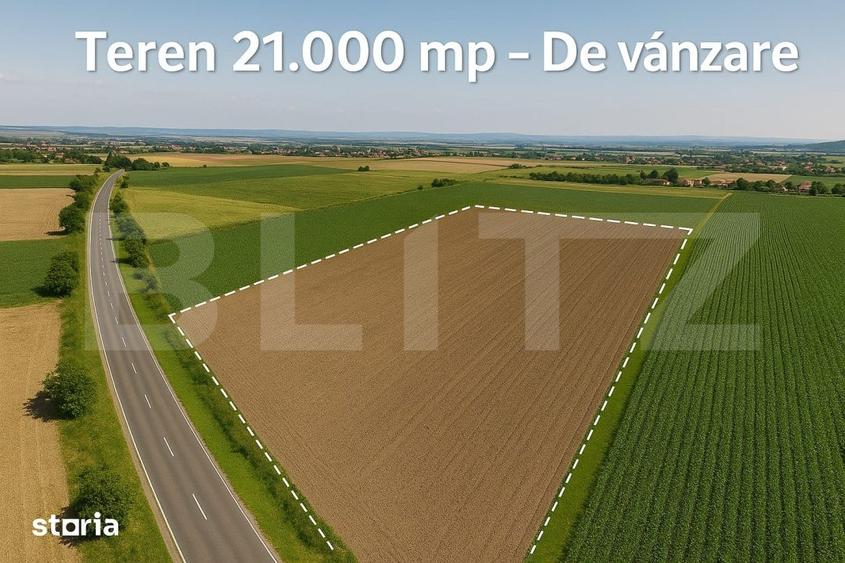 Teren de vanzare 21.000 mp Zona C.A.T.I.A - 1