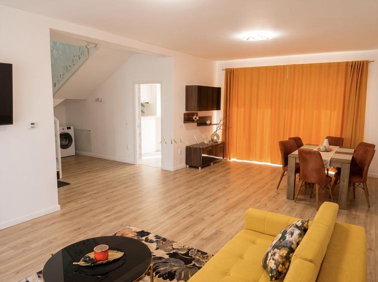 Apartament cu 4 camere semidecomandat, mobilat în Borhanci