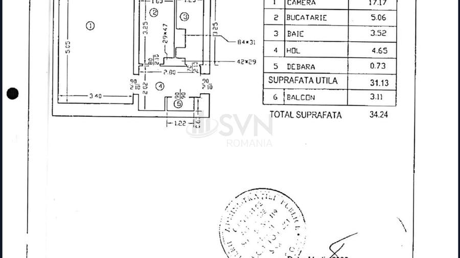 Garsonieră decomandată în Obor