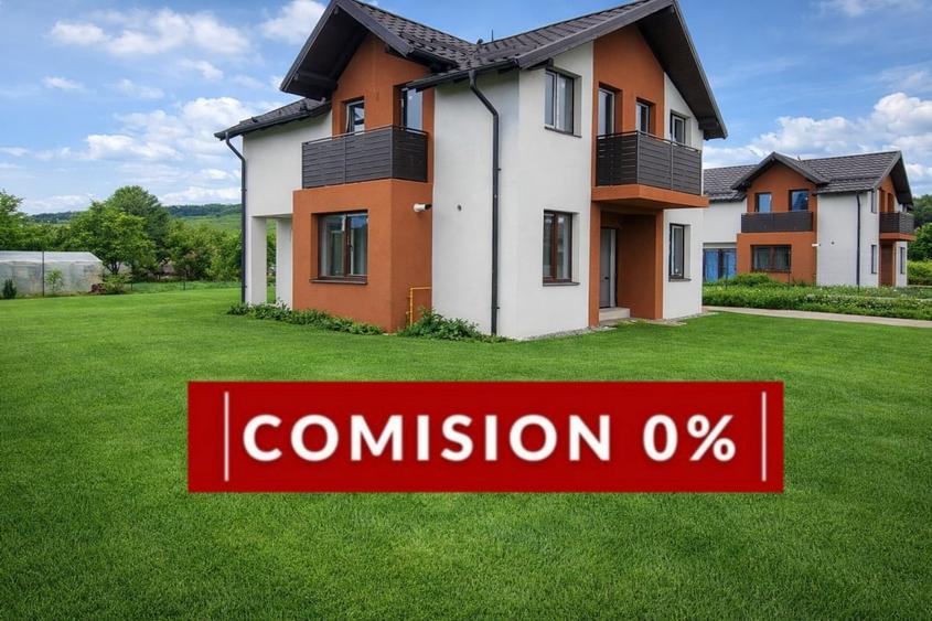 Casă individuală cu 4 camere cu Canalizare în Jucu