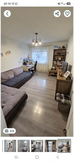 Apartament cu 2 camere semidecomandat în Central
