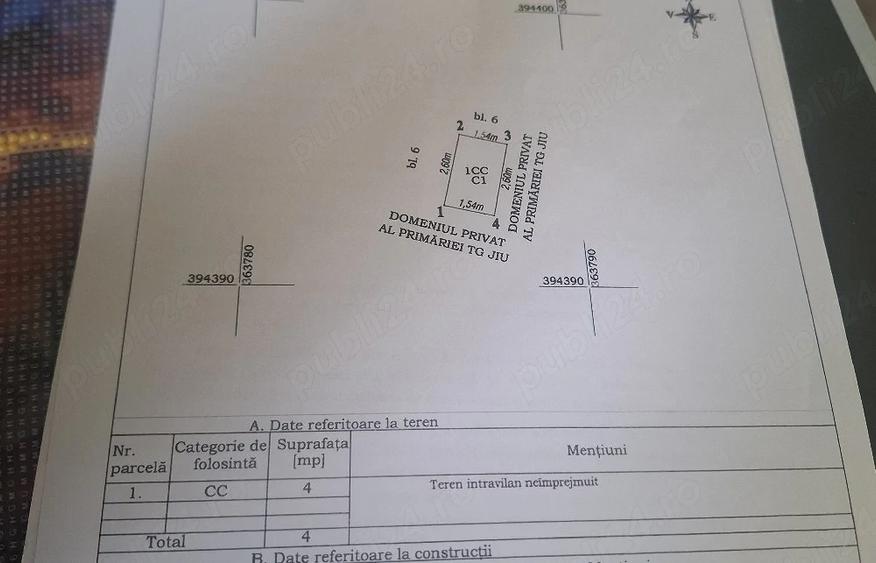 Apartament cu 2 camere decomandat în Central