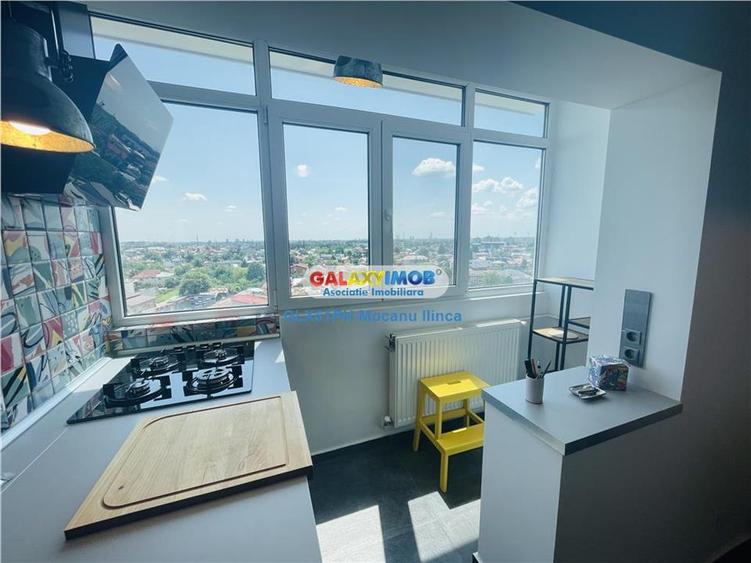 Apartament cu 2 camere semidecomandat, mobilat în Cantacuzino
