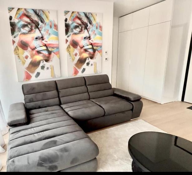Apartament cu 2 camere decomandat, mobilat în Barbu Văcărescu