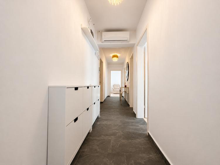 Apartament cu 3 camere decomandat, mobilat în Popești-Leordeni