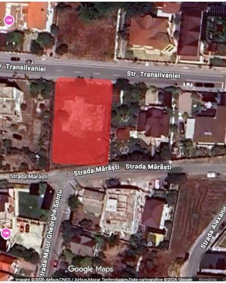 Teren Construcții intravilan de 1200 mp, în Central