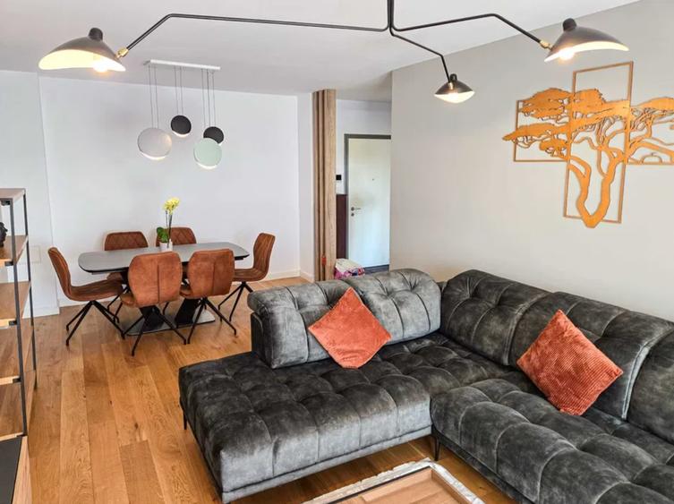 Apartament cu 2 camere decomandat, mobilat în Herăstrău — fotografia 1