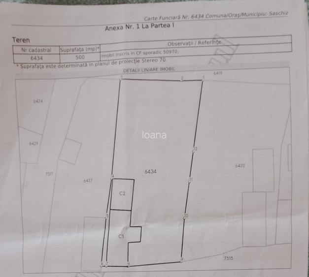 Casa de vanzare Saschiz, judetul Mures ,pretul este in euro
