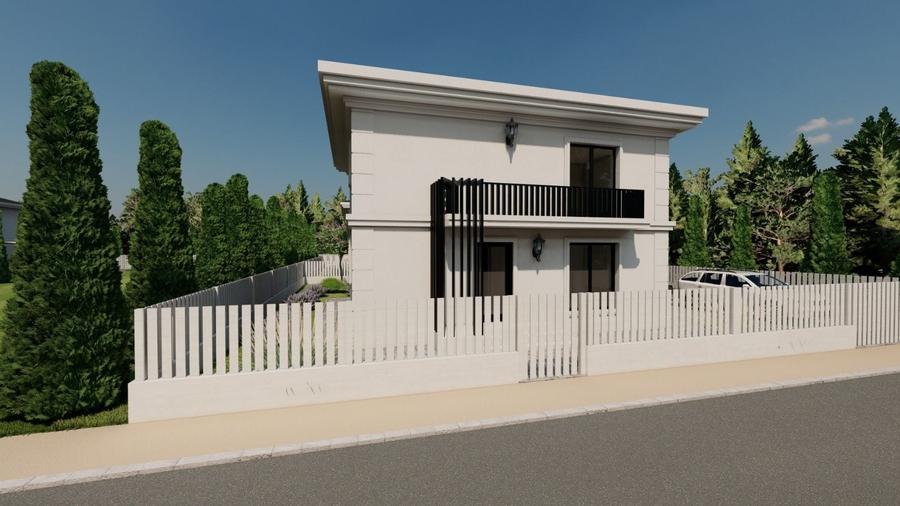 Casă cu 4 camere în Păulești