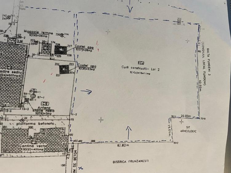 Teren Construcții intravilan de 4500 mp, în Fundeni