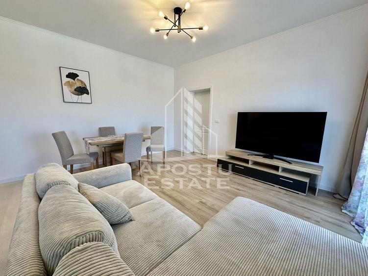 Apartament cu 2 camere semidecomandat, mobilat în Giroc — fotografia 1
