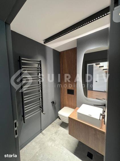 Apartament cu 3 camere, mobilat în Central