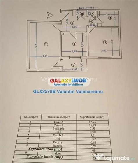 Apartament 2 Camere Rahova COD 319 - Bucuresti (Bucuresti-Ilfov)