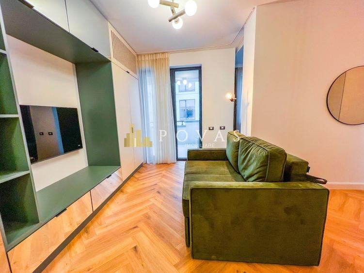 Apartament cu 2 camere semidecomandat, mobilat în Voluntari