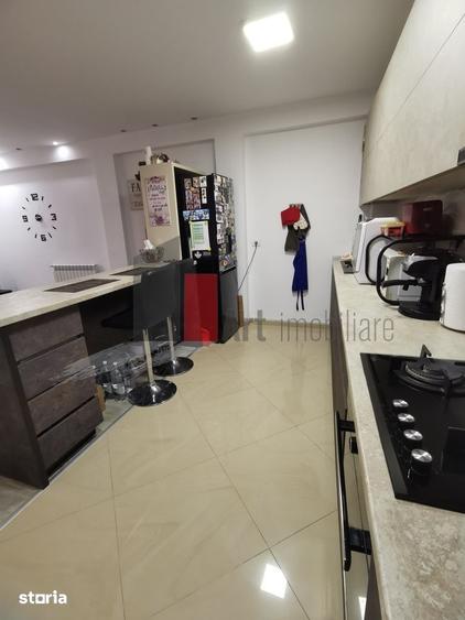 Apartament cu 3 camere semidecomandat, mobilat în Militari